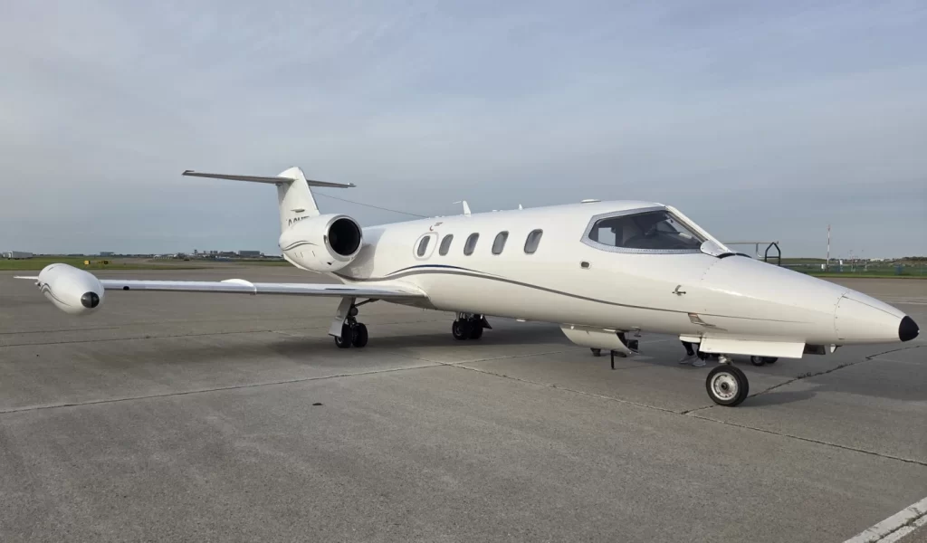 medical airplane getting ready to fly to Mexico